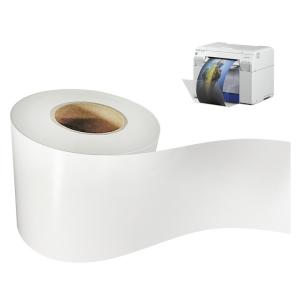 Quality Natural Warm White Satin Minilab Photo Paper 6 '' Vivid Printing Color wholesale