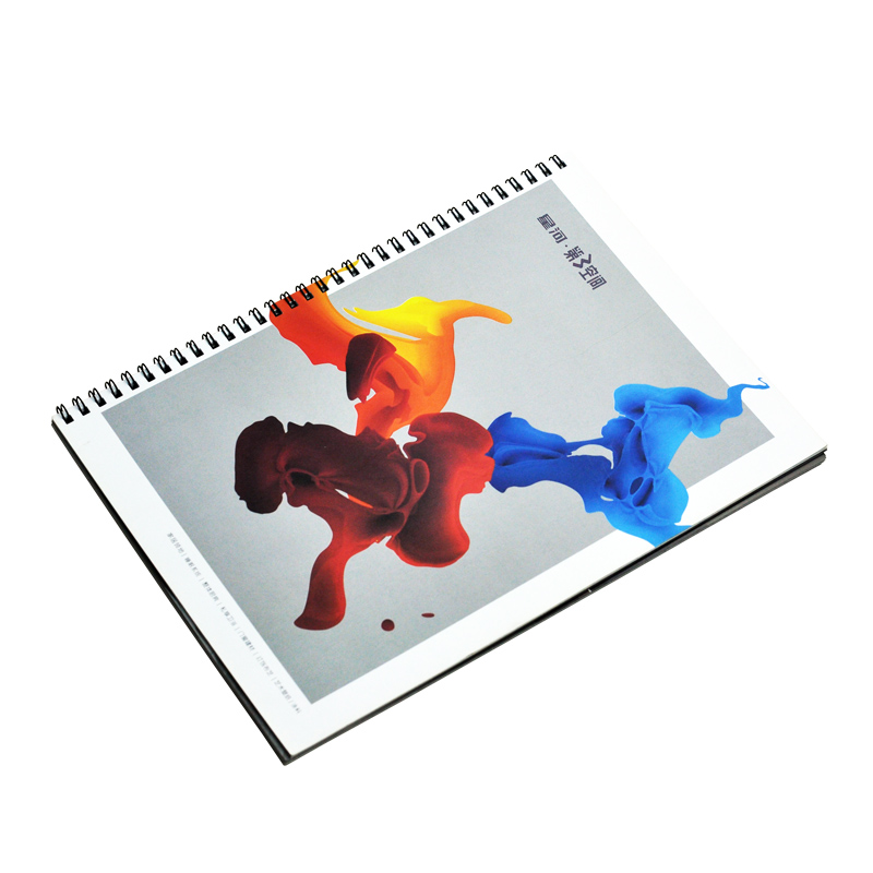 OEM Spiral Bound Notebook Printing CMYK Gloss Coated C2S Art Paper