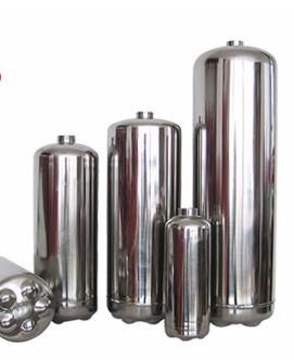 Stainless Steel Wet Chemical Fire Extinguisher Cylinder 2L - 9L For Railway