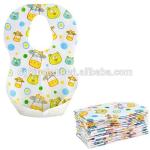 Disposable Waterproof Baby Bandana Drool Bibs With Organic Cotton