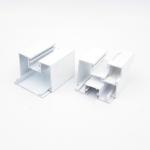 Aluminum Profiles For Glass Vitrina Serie100