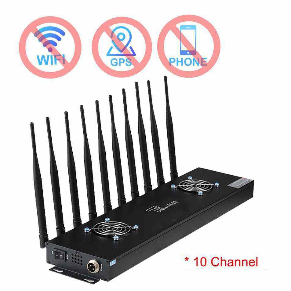 TXtelsig 10 Channel 3G 4G 5G Signal Blocker For Cellular GSM Mobile Cell Phone Wifi