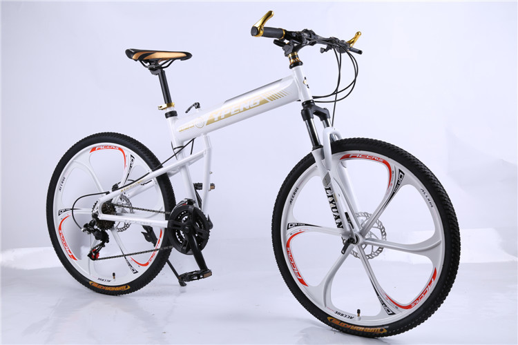 High quality factory price OEM 6 spoke mag one wheel Shimano 27 speed aluminium alloy folding hummer mountain bike