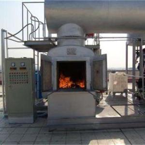 Quality 5Kw Waste Incinerator Machine Adjustable Temperature Control wholesale