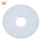 Aluminum Round 94v0 LED Light PCB Board Electronic Components