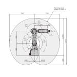 RS007N Industrial KAWASAKI Robot Arm 7KG 730mm For Pick And Place Educational