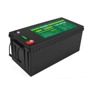 Quality 51.2v 100ah 48v Lifepo4 Battery Bank Solar High Capacity Waterproof wholesale