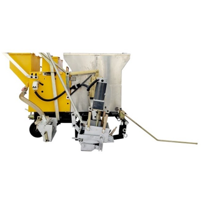 60Lx2 Two Component Road Line Striping Machine Self Dropping