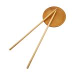 Factory Directly Sell Disposable Round Bamboo Noodle Chopsticks For Restaurant