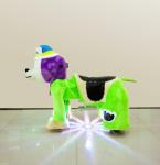 Mp3 Music Electronic Coin Operated Kiddie Ride Attractive Walking Animal