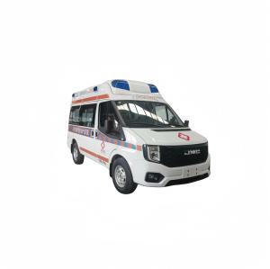 Quality Euro 4 5 6 Ambulance Jmc Petrol Diesel Right Hand Drive Ambulance Truck wholesale
