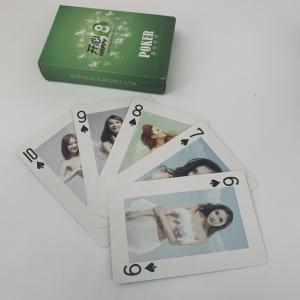 Quality Advertising Recyclable Custom Logo Playing Cards Printable wholesale