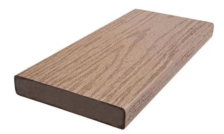 140*25mm/140*20mm PVC/WPC Outdoor UV Resistant Wood Plastic Composite Decking Flooring