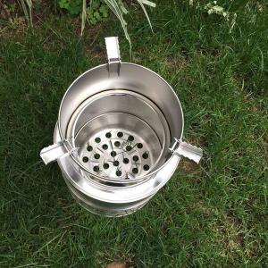 Quality Portable Smokeless Fire Stove 11 Inch 3 Hour Bonfire Outdoor Pit Folding wholesale
