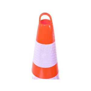 Quality Weather Resistant Traffic Safety Cone With Weighted Base PVC Lift Ring Traffic Cone wholesale