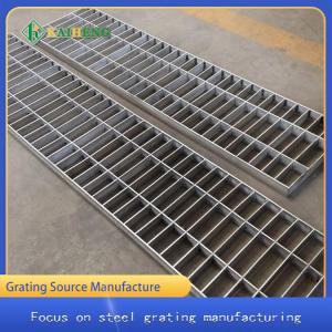 Quality Industrial Gutter drain Galvanized metal Steel Grating Cover Grids wholesale