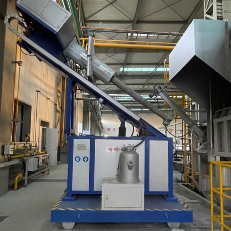 HDR-2xxx Rotor Swing Range Aluminum Refining Degassing Machine Wensures Optimal Degassing For Cleaner Aluminum Melts