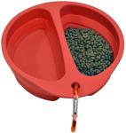 Double Collapsible Dog Bowl BPA Free Food Grade Silicone