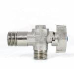 UK Type 2 Way Angle Valve 90 Degree Brass Half Inch Angle Valve