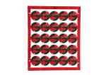 Peelable Mask 1OZ Copper Red Ink FR4 Printed Circuit Board