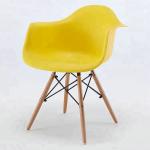 Fracture Resistant Plastic Reception Chairs , Armchair Style Dining Chairs