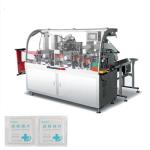 Fully Automatic High Speed Medical Grade Cotton Alcohol Pad Making and Packing