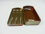 Metal Cigar Tin Box , Tinplate Containers For Cigarette / Tobacco / Mints