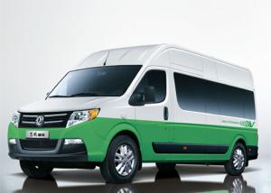 Quality Travel Small Electric Powered Van / 15 Seats Long Wheelbase High Roof Dongfeng Mini Bus wholesale