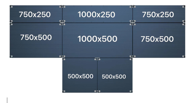 Intuitive Indoor LED Screen for Easy Configuration and Management