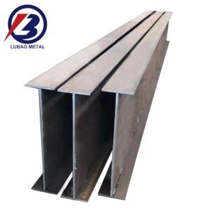 Quality Hot Rolled Structural Galvanized Steel H Beam I-Beam with Grade S235 S275 S355 A36 Q235 and Flange Width 100-408mm wholesale