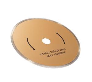 Quality Continuous Rim Diamond Saw Blades Cold Press / Diamond Concrete Cutting Blades wholesale