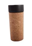 ISO9001 Custom Cork Cup Sleeve Antiskid Thermal Insulation For Glass Water