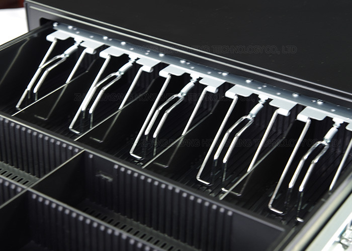 Lockable Retail Metal Cash Drawer Under Counter Cash Box For POS Machine / ECR