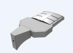 Single Twin Arms Village Outdoor Solar LED Flood Garden Street Light
