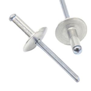 Quality Large Flange Dome Head Aluminum Stainless Steel Pop Blind Rivet for Reliability Testing wholesale