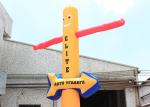 Customized Inflatable Advertising Signs Air Dancer Yellow 2 - 6m Digital