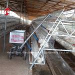 Automatic Chicken Feeding Cart Designed For Chicken Battery Cage Poultry Farm