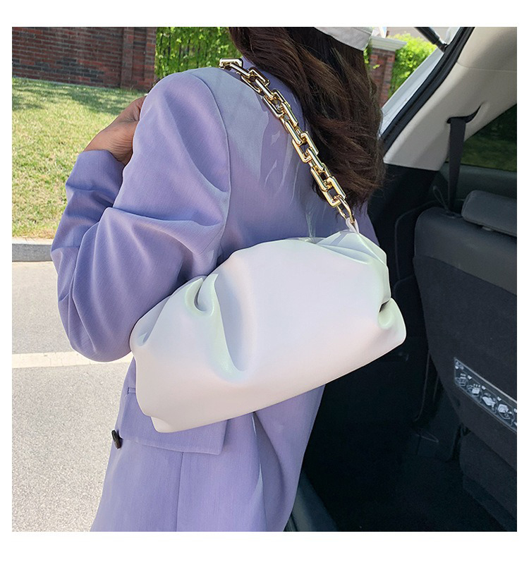 Custom Solid Color Chain Ladies Purse and Handbags Leather Shoulder Crossbody Bags