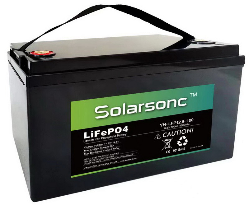 100AH Powerful 24v Lifepo4 Battery Pack 10kg 330*172*215mm