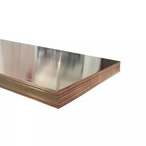 Quality 1000mm Mill Finish Brass Plate Sheet 99.90% Pure Copper Plate wholesale