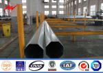 Electric Steel Tubular Tower Pole Conical Galvanized Power Transmission 550kv