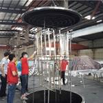 Vertical Loading Large Stainless Steel Furniture Hardware Vacuum PVD Gold