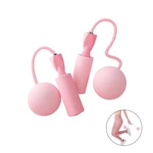 Quality Heavy PVC Cordless Skipping Rope for Fitness Weighted Ropeless Skipping Rope Training Adjustable Cordless Jump Rope wholesale