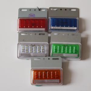 China LED Heavy Truck Side Light Lamp For Agricultural Vehicles Car Bus Round Shape on sale
