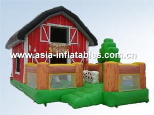 Quality PVC inflatable combos/ inflatable jumping castle bouncy house combo wholesale