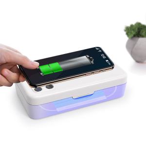 Quality Mobile Disinfection Wireless Charger 10W UV Sterilizer Box wholesale