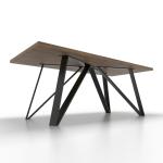 Modern Simple Industrial Style Coffee Iron Table Legs Heavy Duty Desk Dining