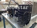 Glass Door Upright Supermarket Display Refrigerator Commercial Industrial Side