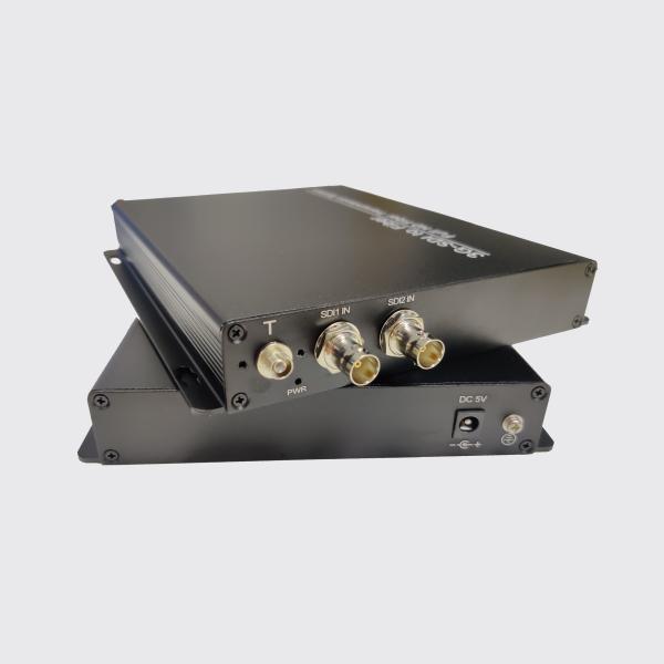 HDTV 3g sdi video digital optical converter SC / FC Fiber Connector 48KHz