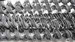 Continuous Cold Rolled Screw Flight Blade Segments Carbon Steel Material